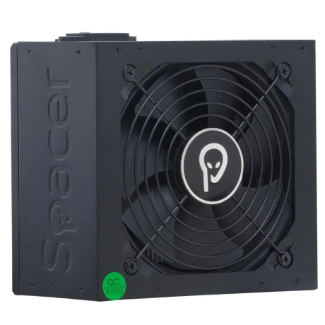 SURSA SPACER True Power TP600 (600W for 600W GAMING PC), PFC activ, fan 120mm, 2x PCI-E (6), 5x S-ATA, 1x P8 (4+4), retail box, &quot;SPPS-TP-600&quot;,