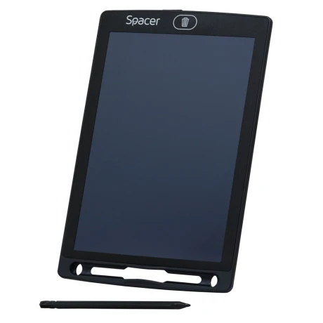 TABLETA LED SPACER pentru scris si desenat, interactiva, e-learning, 8.5 display, black, baterie CR1220 &quot;SPTB-LED&quot;   (include TV 0.8lei)