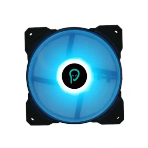 VENTILATOR SPACER PC 120x120x25 mm,  BLUE light, Hydraulic Bearing, 74CFM, conector 4-pin &quot;SPFC-120-4P-BL&quot;