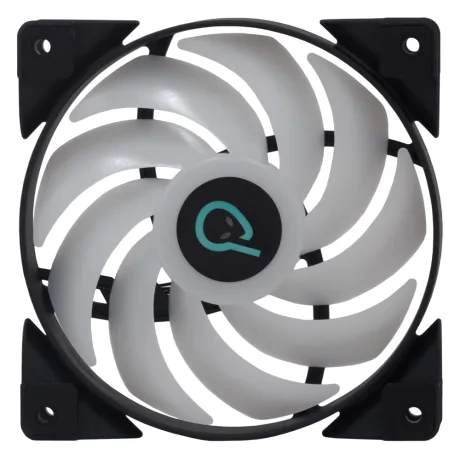 VENTILATOR SPACER PC Silent 120x120x25 mm ARGB light cu diferite setari ale jocului de culori, posibilitate conectare fan hub, Hydraulic Bearing, 39CFM, conector 3-pin "SPFC-120-3P-RGB"