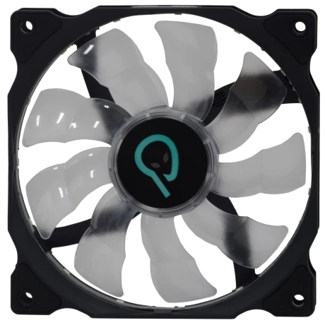 VENTILATOR SPACER PC Silent 120x120x25 mm,  RED light, Hydraulic Bearing, 34CFM, conector 3-pin &quot;SPFC-120-3P-RD&quot;
