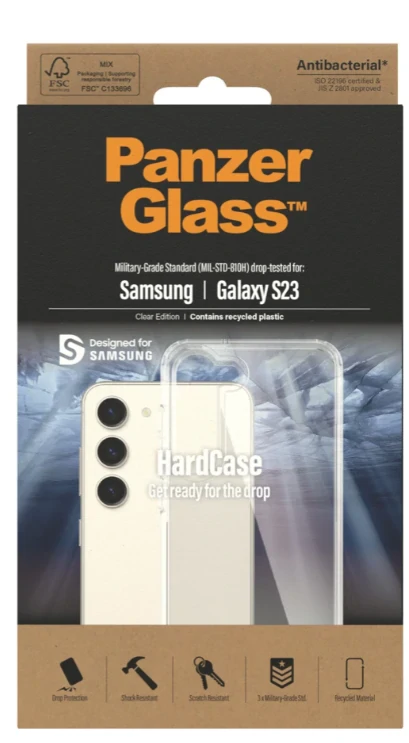 Husa Cover Panzer Hard Case pentru Samsung Galaxy S23 Transparent thumb