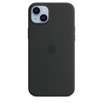 Husa Cover Apple Silicone pentru iPhone 14 Plus Black thumb