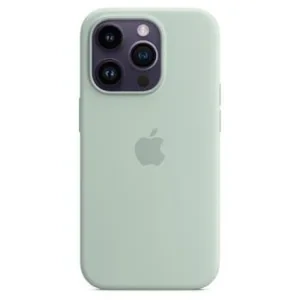 Husa Cover Apple Silicone pentru iPhone 14 Pro Max Succulent