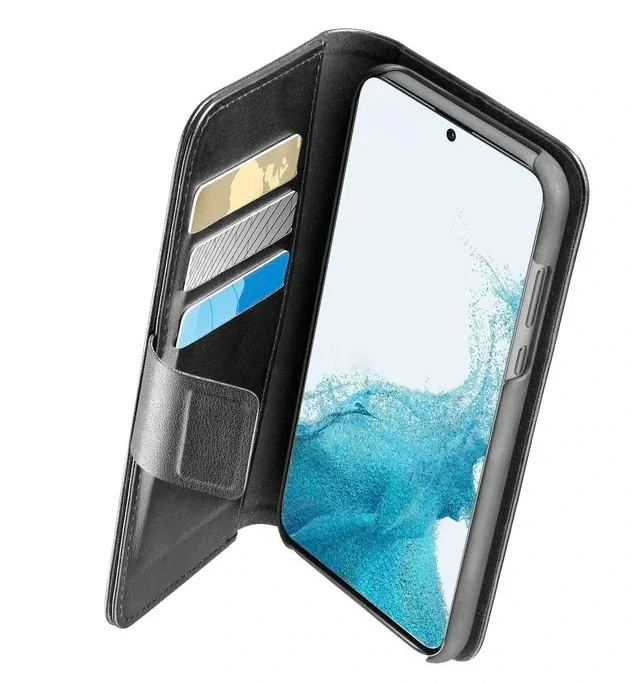 Husa Book Cellularline pentru Samsung Galaxy S23 Negru