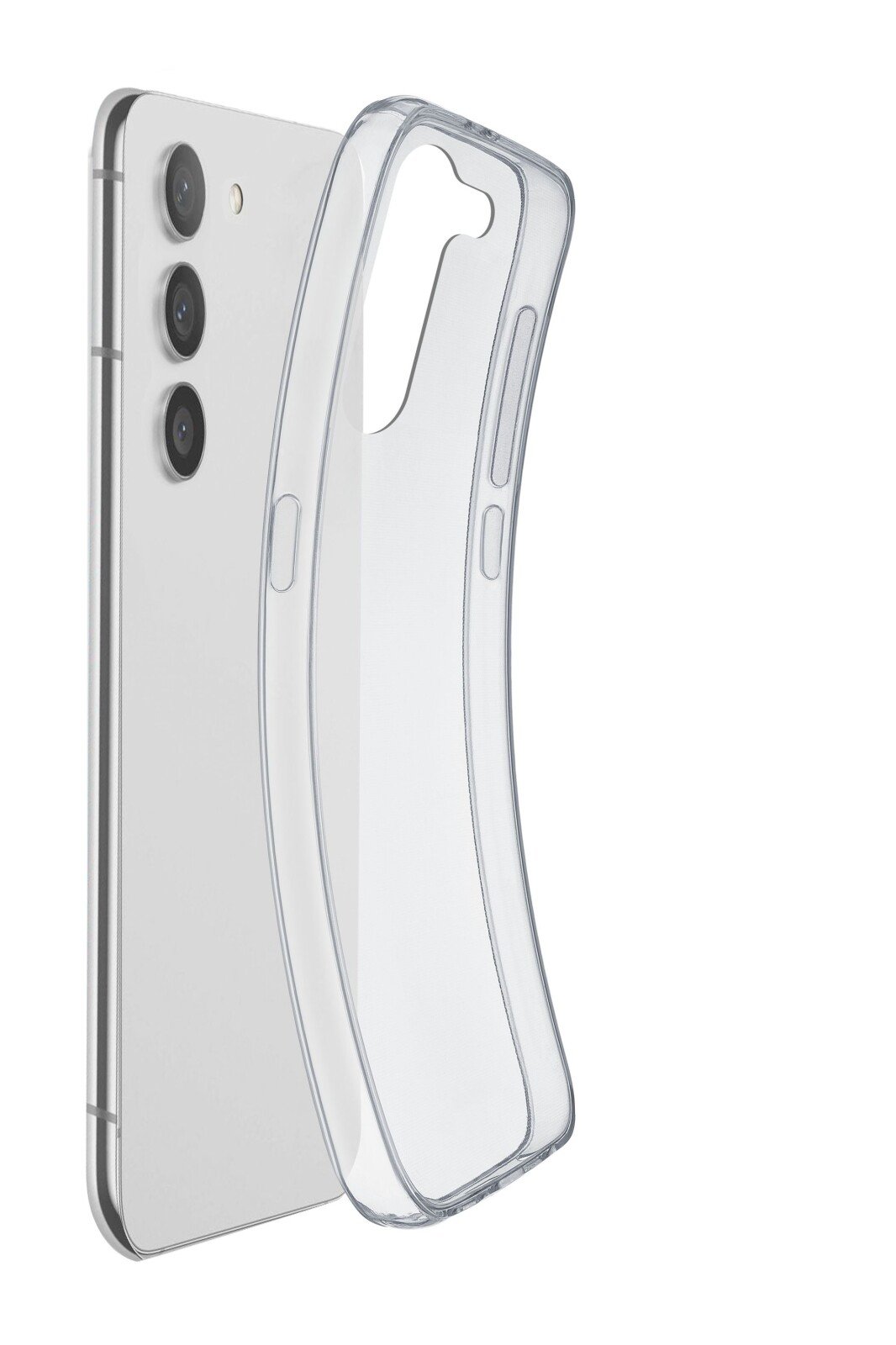 Husa Cover Cellularline Silicon slim pentru Samsung Galaxy S23  Plus Transparent thumb