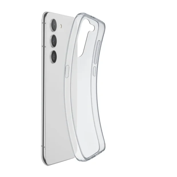 Husa Cover Cellularline Silicon slim pentru Samsung Galaxy S23  Plus Transparent