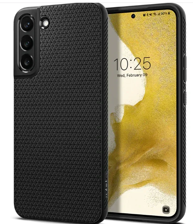 Husa Silicon Samsung Galaxy S23 Liquid Air Spigen Negru