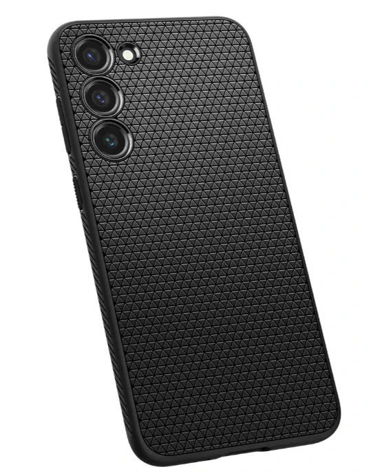 Husa Silicon Samsung Galaxy S23 Plus Liquid Air Spigen Negru thumb