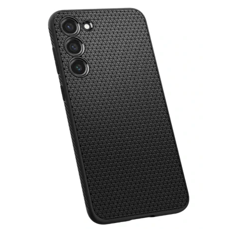 Husa Silicon Samsung Galaxy S23 Plus Liquid Air Spigen Negru