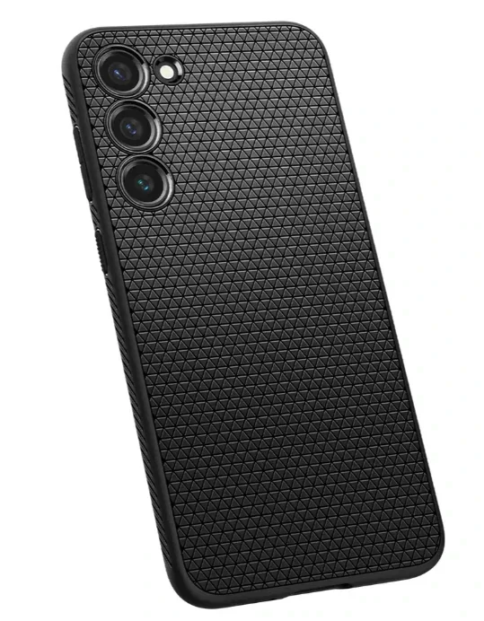 Husa Silicon Samsung Galaxy S23 Plus Liquid Air Spigen Negru