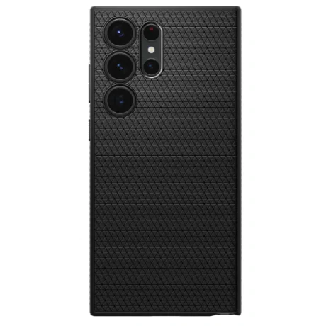 Husa Silicon Samsung Galaxy S23 Ultra Liquid Air Spigen Negru
