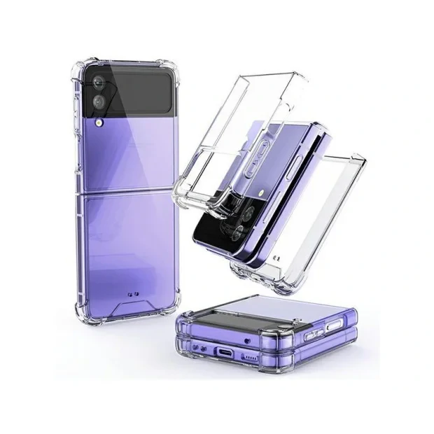 Husa Cover Mercury Super Protect pentru Samsung Galaxy Z Flip 4 Transparent