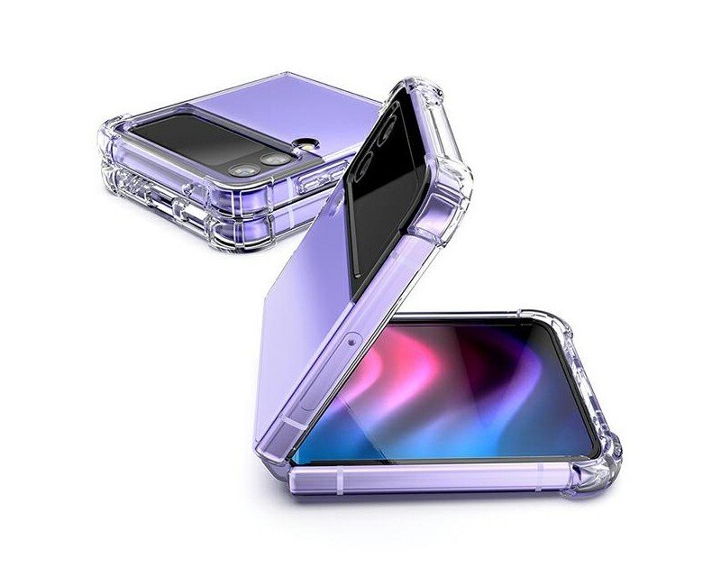 Husa Cover Mercury Super Protect pentru Samsung Galaxy Z Flip 4 Transparent thumb