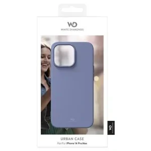 Husa Cover Silicon White Diamonds Urban Case pentru iPhone 14 Pro Max Albastru thumb