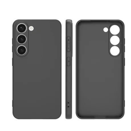 Husa Cover Swissten Silicon Soft Joy pentru Samsung Galaxy S23 Plus Negru