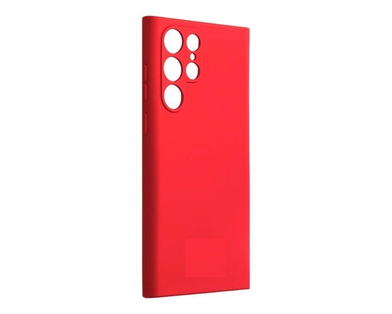 Husa Cover Swissten Silicon Soft Joy pentru Samsung Galaxy S23 Ultra Rosu thumb