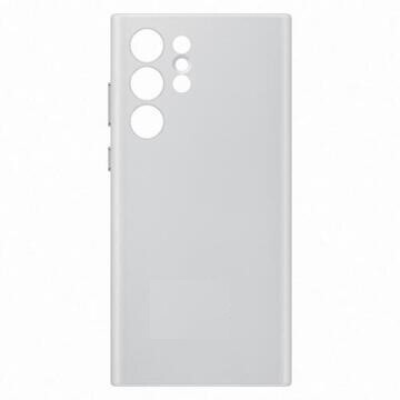 Husa Cover Swissten Silicon Soft Joy pentru Samsung Galaxy S23 Ultra Gri thumb