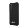 Husa Cover Guess Silicone Vintage Gold Logo pentru Samsung Galaxy S23 Black