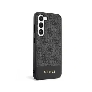 Husa Cover Guess Bottom Stripe pentru Samsung Galaxy  S23 Plus Grey