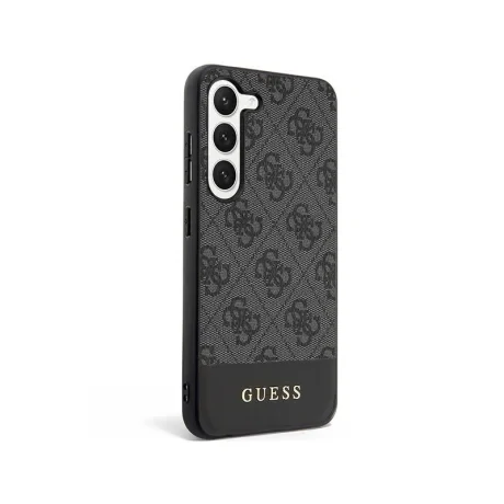 Husa Cover Guess Bottom Stripe pentru Samsung Galaxy  S23 Plus Grey