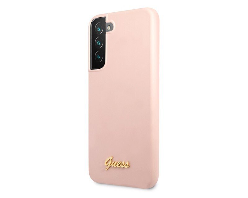 Husa Cover Guess Silicone Metal Logo pentru Samsung Galaxy S23 Plus Pink thumb