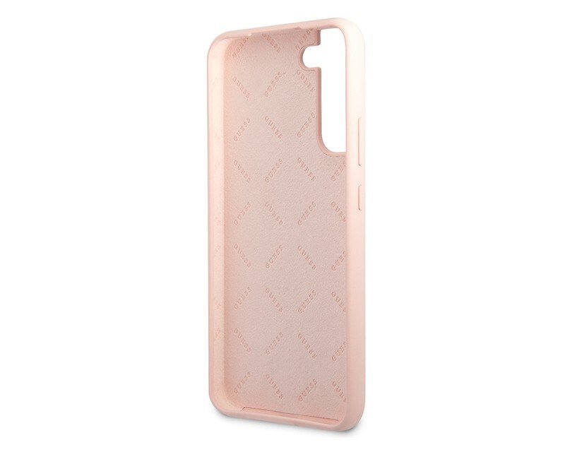 Husa Cover Guess Silicone Metal Logo pentru Samsung Galaxy S23 Plus Pink thumb