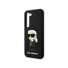 Husa Cover Karl Lagerfeld Liquid Silicone Ikonik NFT pentru Samsung Galaxy S23  Black