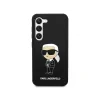 Husa Cover Karl Lagerfeld Liquid Silicone Ikonik NFT pentru Samsung Galaxy S23 Plus Black