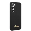 Husa Cover Guess Silicone Vintage pentru Samsung Galaxy S23 Plus Black