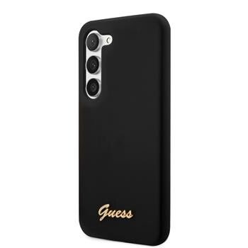 Husa Cover Guess Silicone Vintage pentru Samsung Galaxy S23 Plus Black thumb