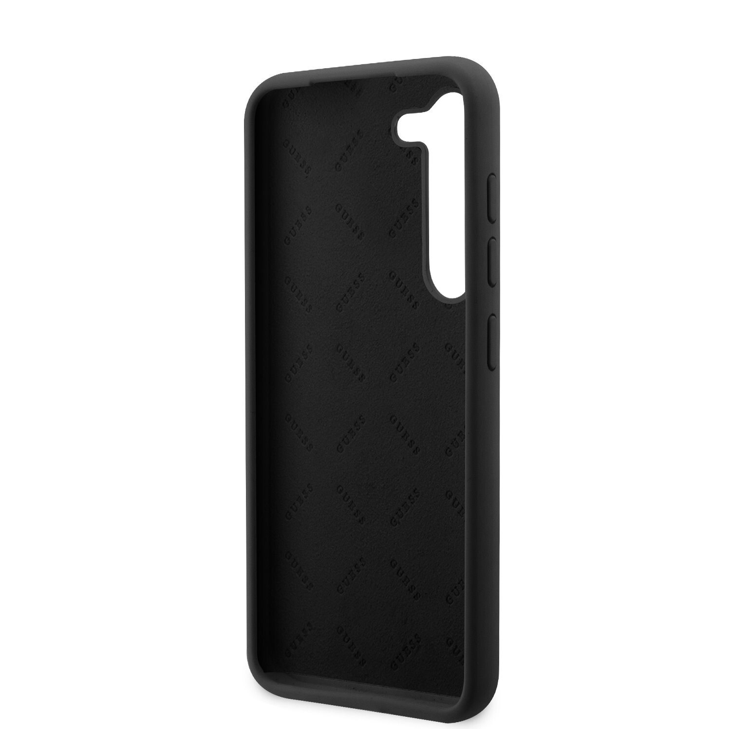 Husa Cover Guess Silicone Vintage pentru Samsung Galaxy S23 Plus Black thumb