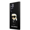 Husa Cover Karl Lagerfeld Liquid Silicone Ikonik NFT pentru Samsung Galaxy S23 Ultra Black