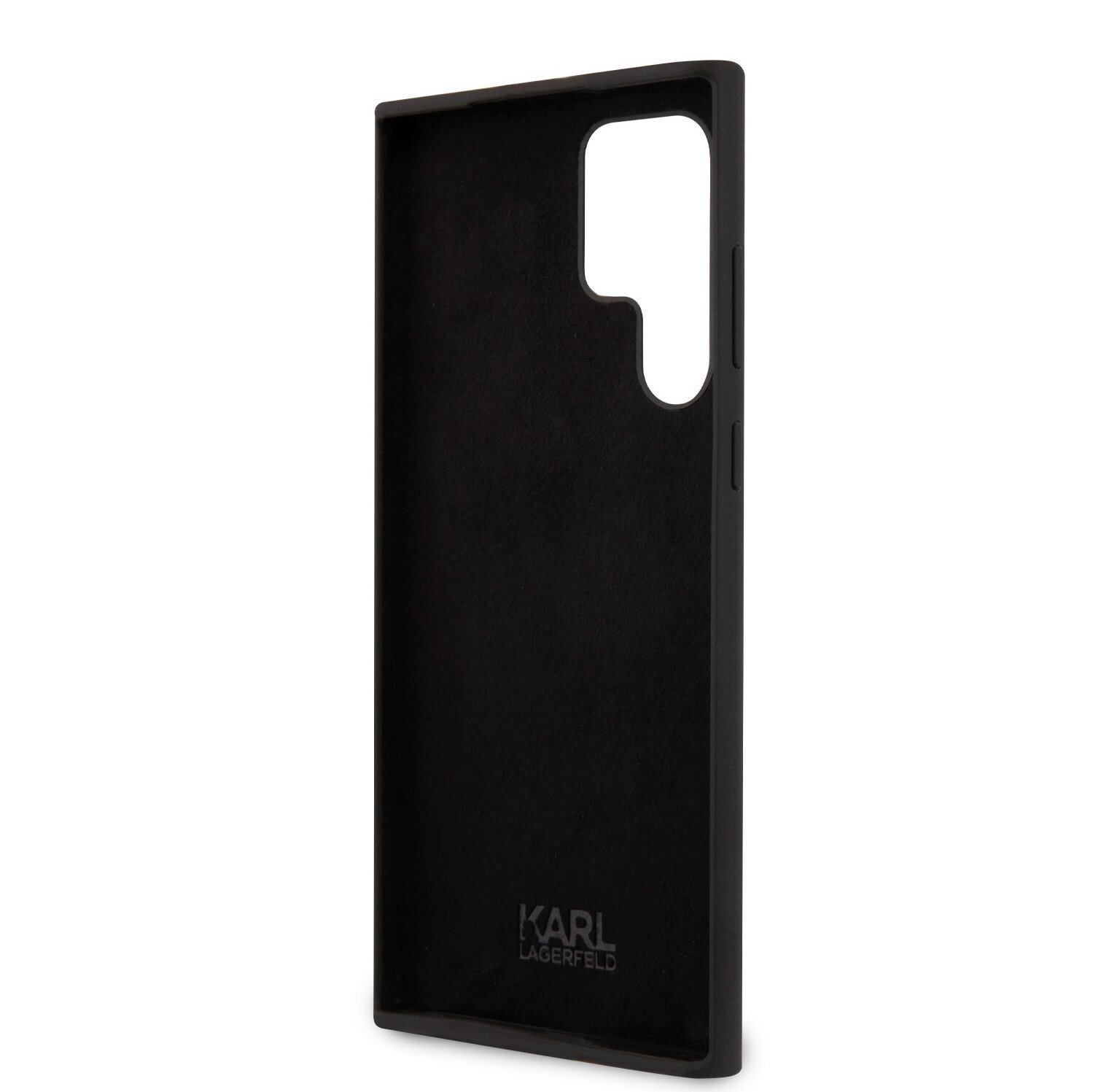 Husa Cover Karl Lagerfeld Liquid Silicone Ikonik NFT pentru Samsung Galaxy S23 Ultra Black thumb