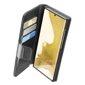 Husa Book Cellularline pentru Samsung Galaxy S23 Ultra Negru