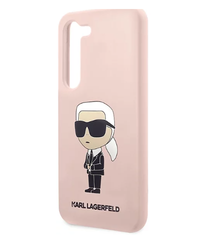 Husa Cover Karl Lagerfeld Liquid Silicone Ikonik NFT pentru Samsung Galaxy S23  Plus Pink thumb