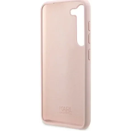 Husa Cover Karl Lagerfeld Liquid Silicone Ikonik NFT pentru Samsung Galaxy S23 Pink