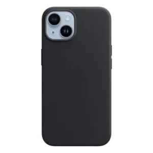 Husa Cover Leather Case Magsafe pentru iPhone 14 MPP43ZM/A Midnight
