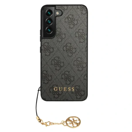 Husa Cover Guess 4G Charms pentru Samsung Galaxy S23 Grey
