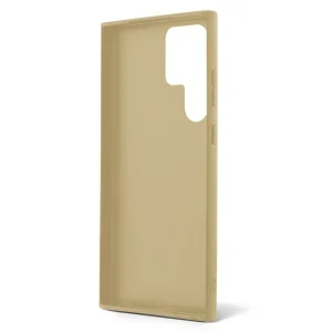 Husa Cover Guess Glitter PC/TPU Flakes Metal Logo pentru Samsung Galaxy S23 Ultra Gold thumb
