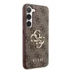 Husa Cover Guess PU 4G Metal Logo pentru Samsung Galaxy S23 Brown