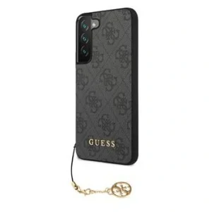 Husa Cover Guess 4G Charms pentru Samsung Galaxy S23 Plus Grey