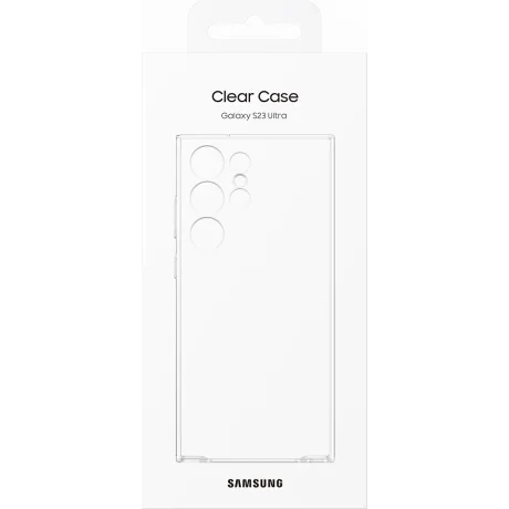 Husa Clear Cover pentru Samsung Galaxy S23 Ultra Clear
