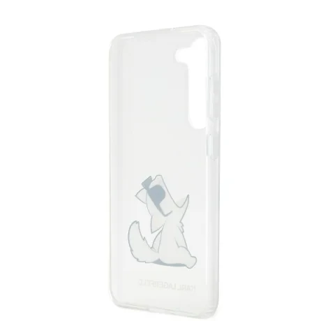 Husa Cover Karl Lagerfeld Choupette Fun pentru Samsung Galaxy S23 Transparenta