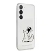 Husa Cover Karl Lagerfeld Choupette Fun pentru Samsung Galaxy S23 Transparenta