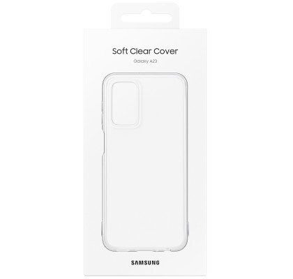 Husa Soft Clear Cover Samsung Galaxy A23 5G Black thumb