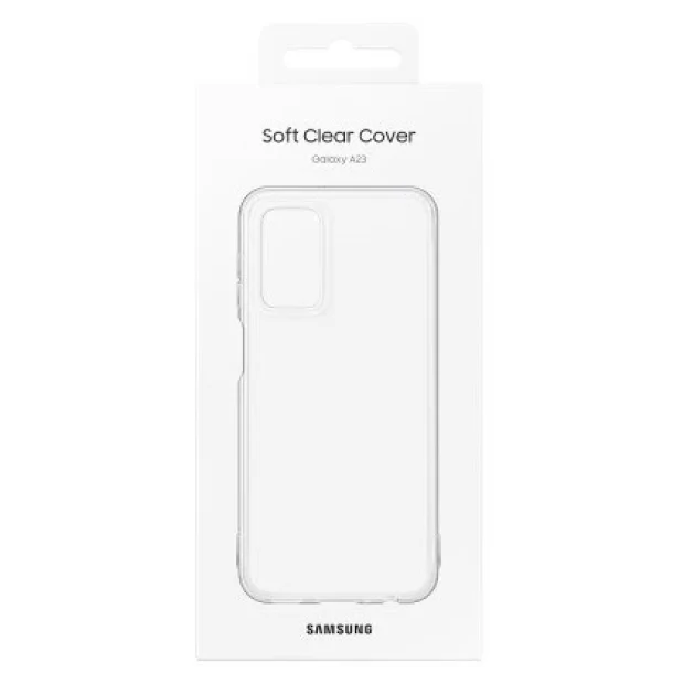 Husa Soft Clear Cover Samsung Galaxy A23 5G Black