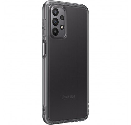 Husa Soft Clear Cover Samsung Galaxy A23 5G Black thumb