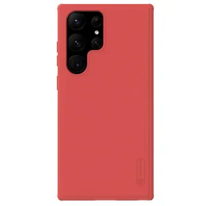 Husa Nillkin Super Frosted PRO pentru Samsung Galaxy S23 Ultra Red