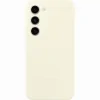 Husa Silicone Cover pentru Samsung Galaxy S23 Cream